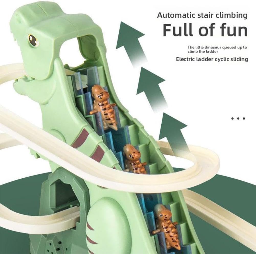 Dinosaur Climb Stairs Music Toy!🦖