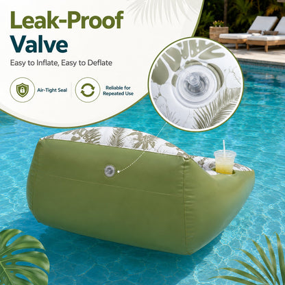 🛋️ 3-in-1 Inflatable Pool Lounge Chair