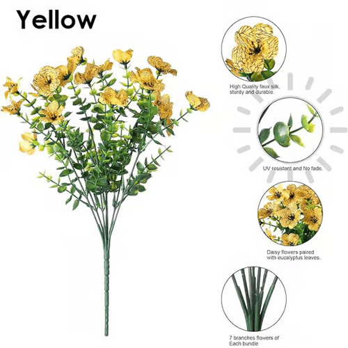 🌸UV Resistant Colorful Artificial Flower