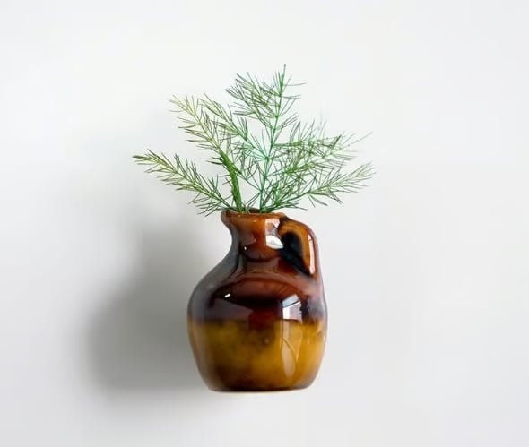 🎁🌸 Mini Ceramics Vase Fridge Magnet