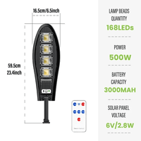 1X Lamp - 500W