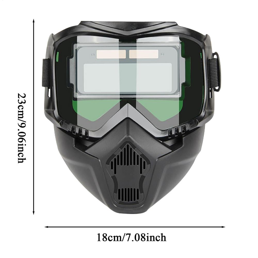 🛠️ Headband-Style Auto-Darkening Welding Helmet
