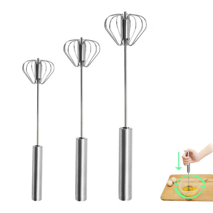 Household manual egg beater