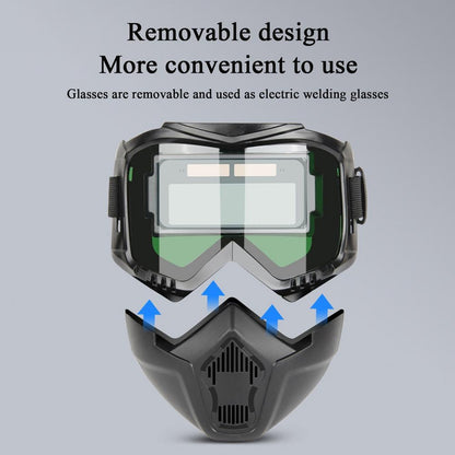 🛠️ Headband-Style Auto-Darkening Welding Helmet