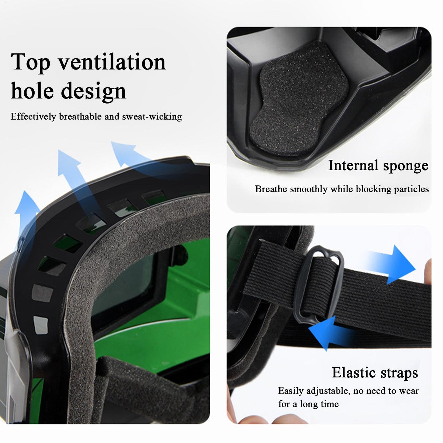 🛠️ Headband-Style Auto-Darkening Welding Helmet
