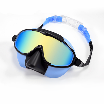 🏊‍♀️Last Day Buy 1 Get 1 Free🏊‍♀️HD children's large frame waterproof and anti-fog swimming goggles