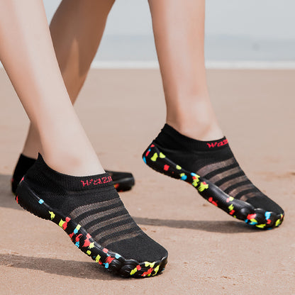 Quick Dry Water Shoes | Non-Slip Toe Protection Aqua Shoes for Beach & Water Sports