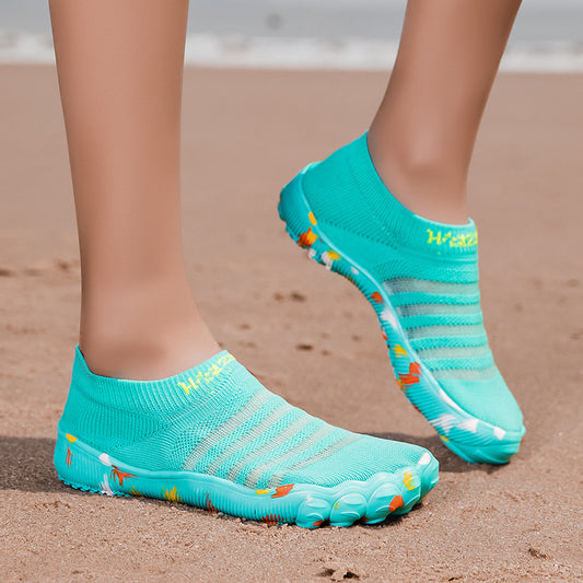 Quick Dry Water Shoes | Non-Slip Toe Protection Aqua Shoes for Beach & Water Sports