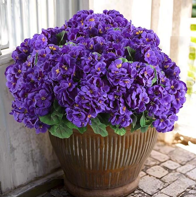 🎁 Last Day 60% OFF - Artificial Geranium Flowers For Outdoors