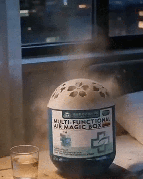 Magic Bead Box for Odor and Dust Removal