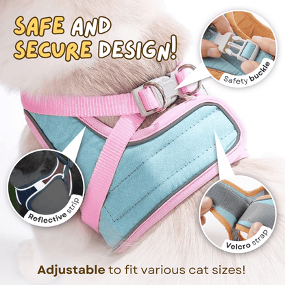 🔥Prevent the cat from breaking free from the leash😺✨