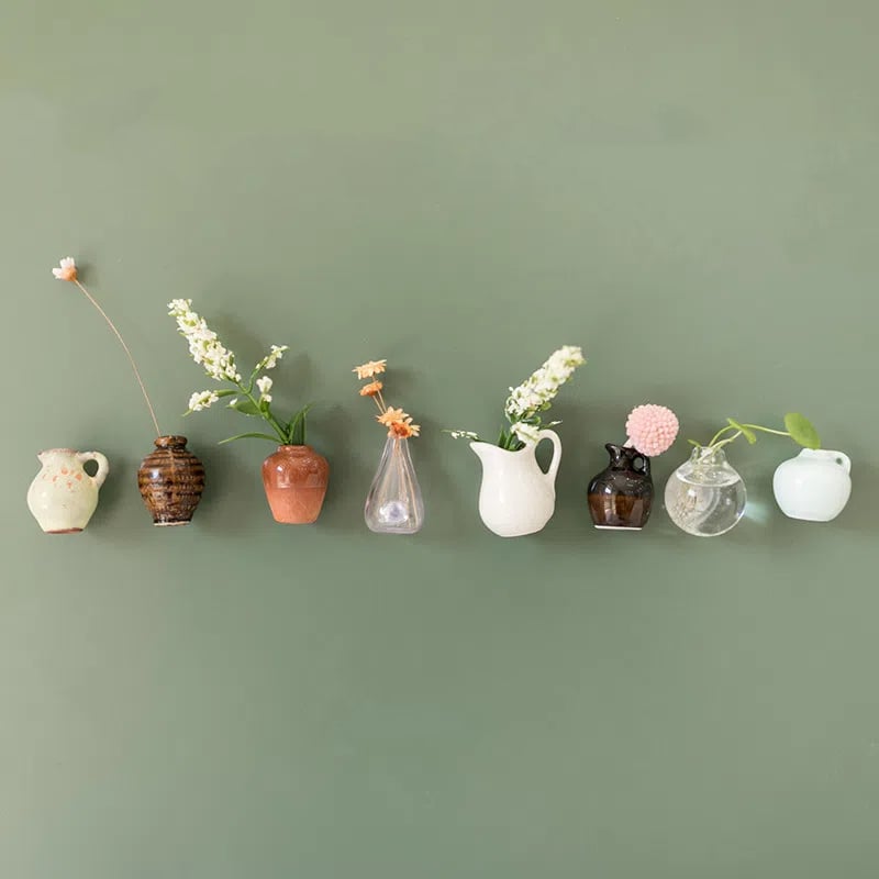 🎁🌸 Mini Ceramics Vase Fridge Magnet