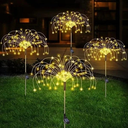 🎁Early Christmas Hot Sale 49% OFF🔥Waterproof Solar Garden Fireworks Lamp