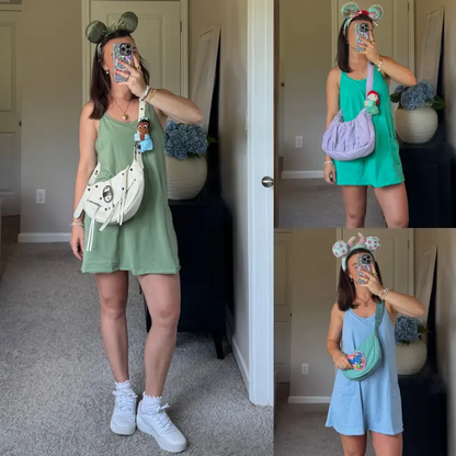 2026 Summer New Arrivals Women's sleeveless mini sports dress