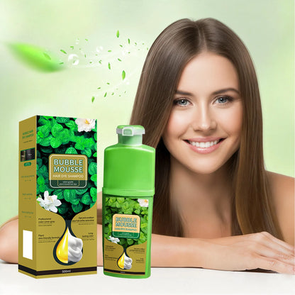 🔥Plant‐Based Hair Color Cream – 500 ml, Scalp‐Protective, No Drip & Gentle for At‐Home Use