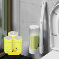🔥Toilet brush*1+18PCS Refills (LEMON)