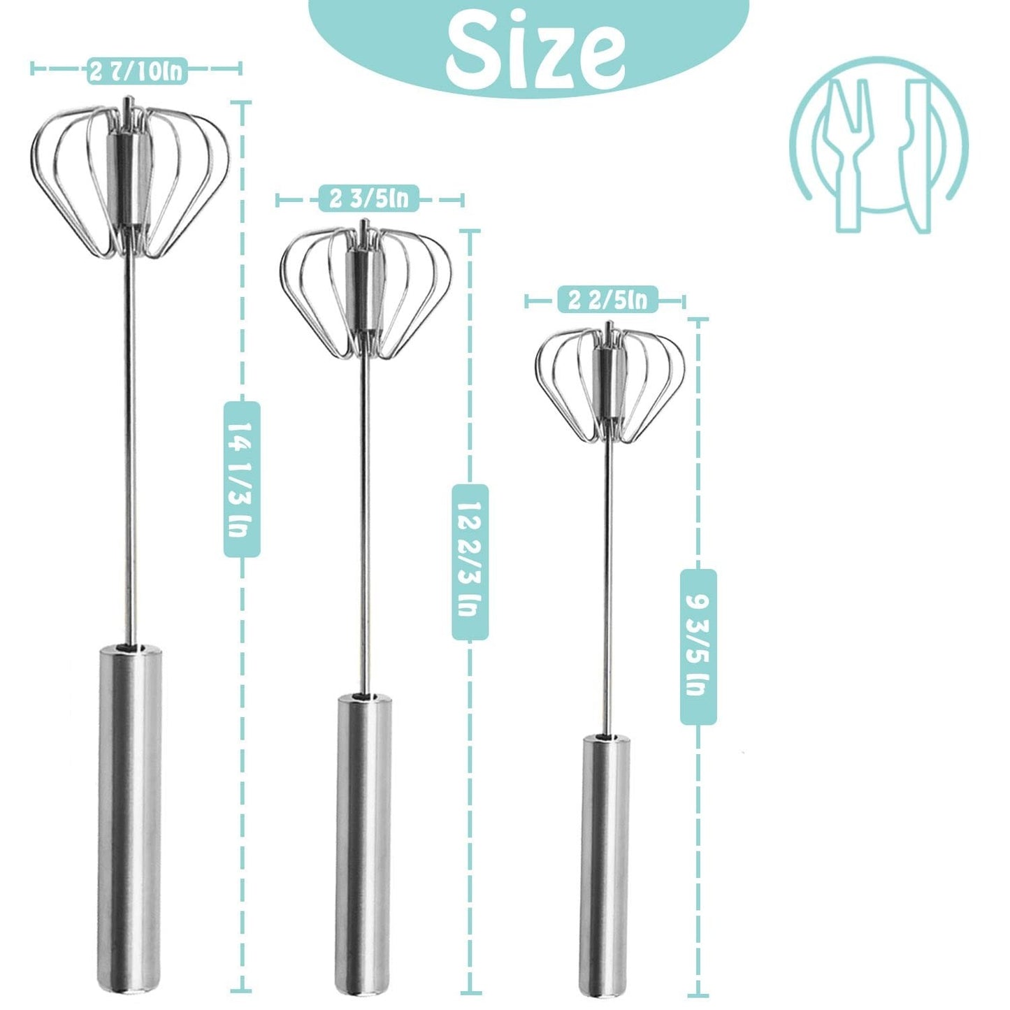 Household manual egg beater