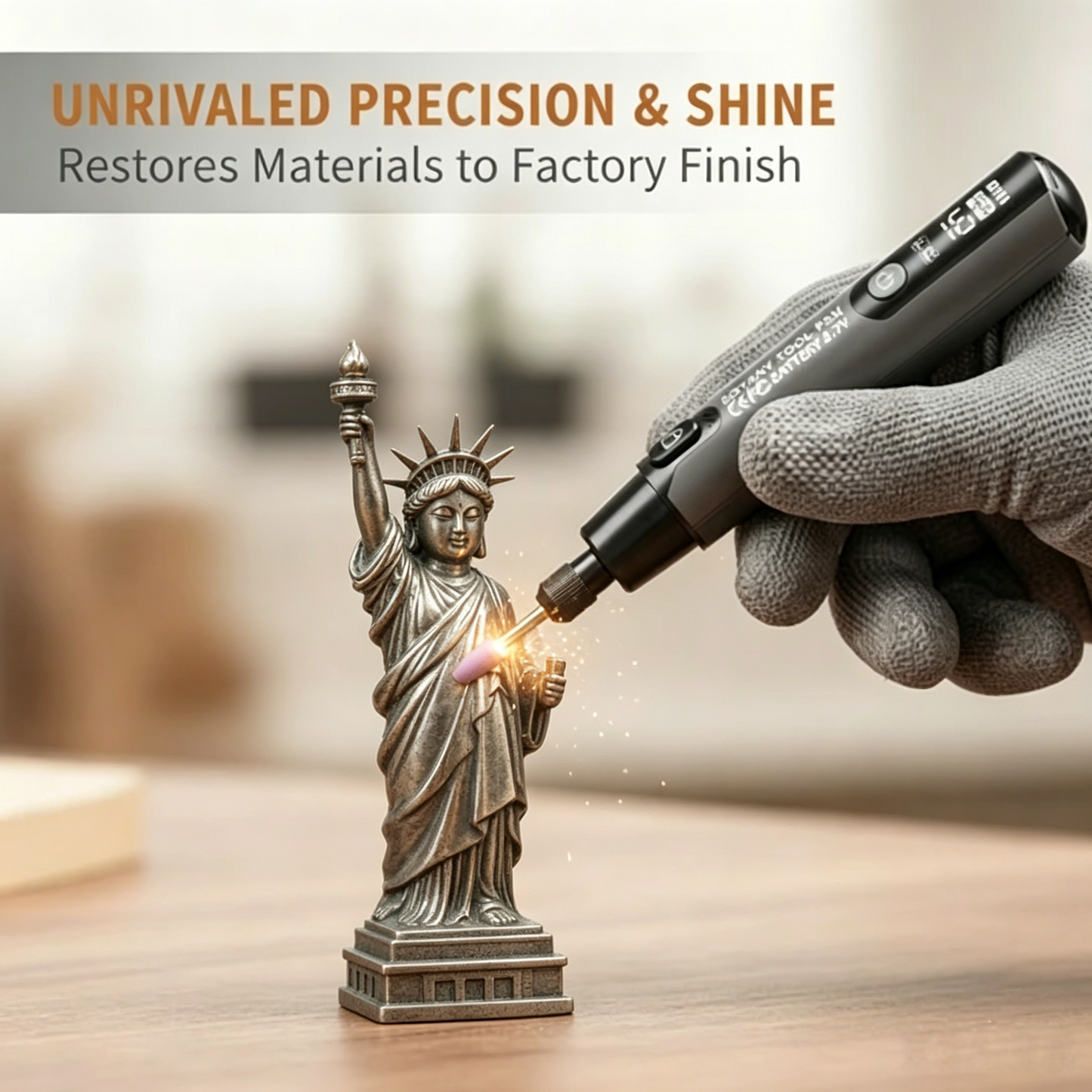 🎁2026 New Arrivals⚡50% OFF Mini Cordless Rotary Tool Kit – 6-Speed Polishing, Grinding & Sanding Set for DIY Crafts & Rust Removal