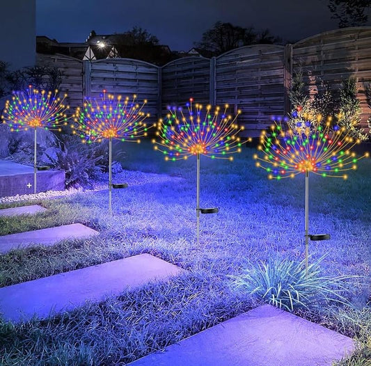 🎁Early Christmas Hot Sale 49% OFF🔥Waterproof Solar Garden Fireworks Lamp