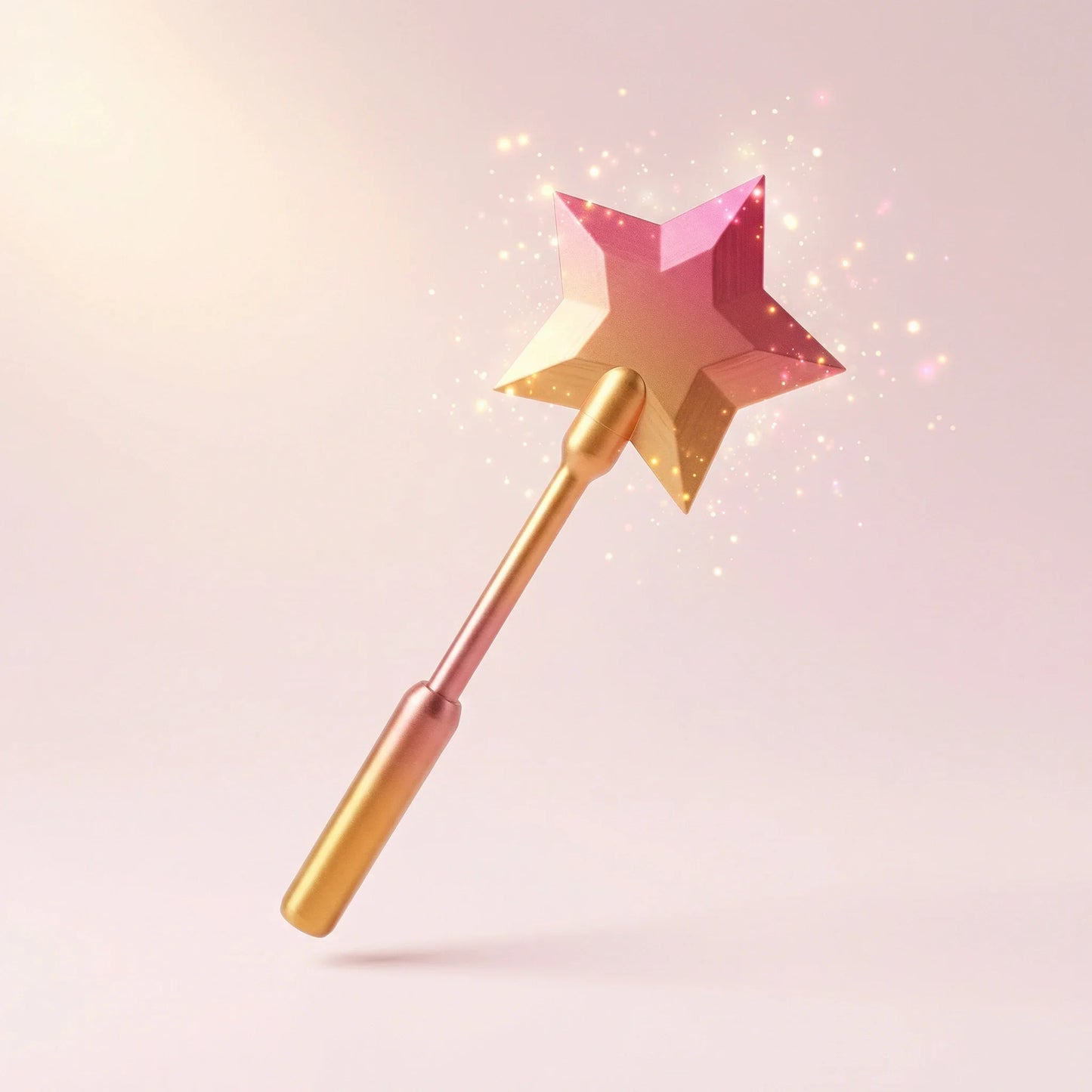 3D Printed Star Wand | Rainbow Fidget Toy for Contactless Payments