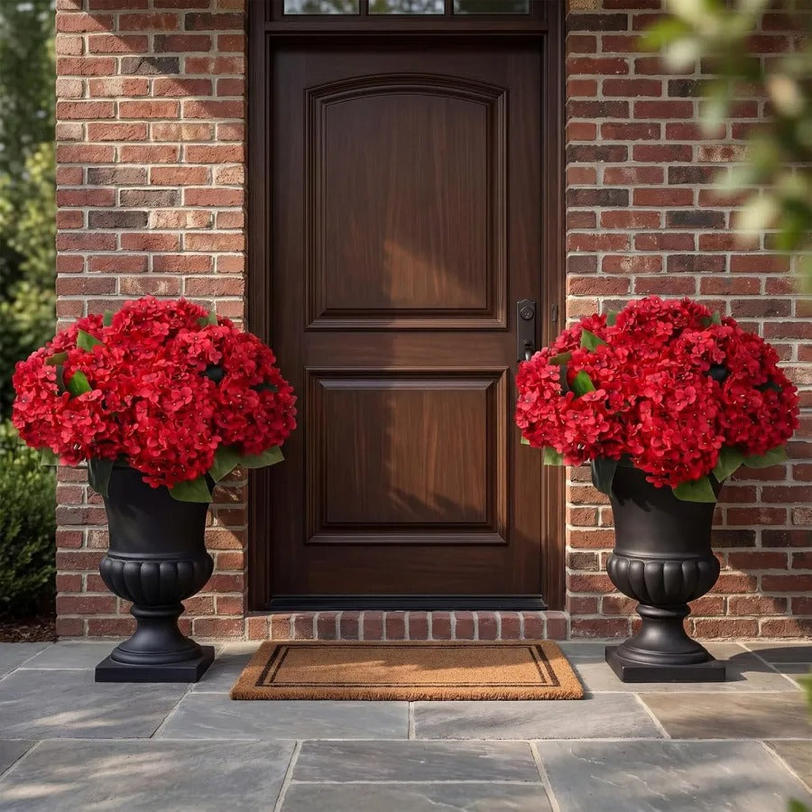 💥Last Day 70% OFF💐Artificial Outdoor Hydrangea Flowers - UV resistant, Waterproof, Windproof