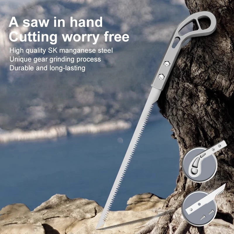 Premium SK Manganese Steel Mini Hand Saw | Buy 1 get 1 free today-2pcs