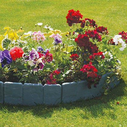 Faux Stone Garden Edging Border – Natural Rock Look Landscape Edge