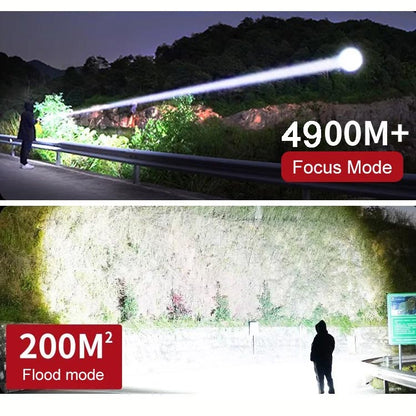 ⏳Time-Limited Special⏰Super Strong Light Zoomable Flashlight