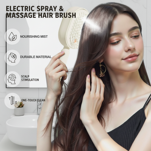 📢📢49% off!! ⏰Electric Spray Massage Comb✨🔥