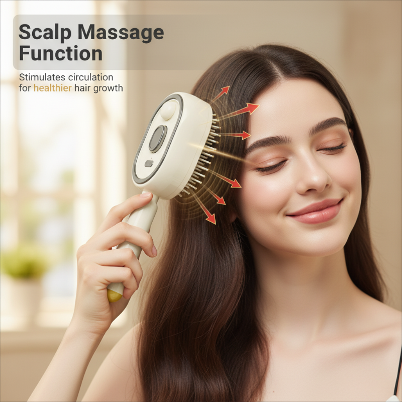 📢📢49% off!! ⏰Electric Spray Massage Comb✨🔥