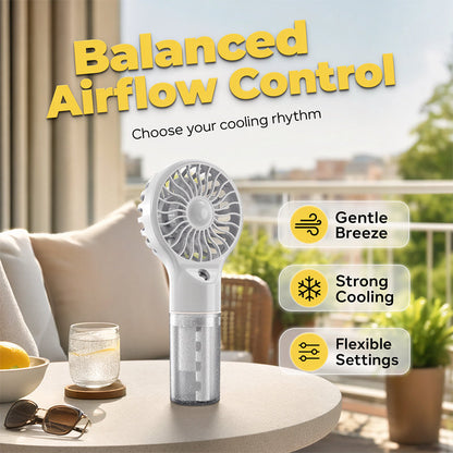 🔥Limited-Time 50% OFF🏖️❄️Portable Handheld Mist Cooling Fan💦