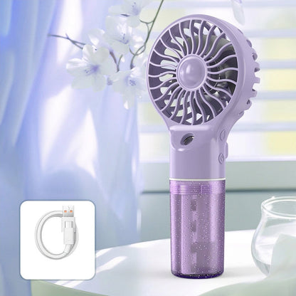 🔥Limited-Time 50% OFF🏖️❄️Portable Handheld Mist Cooling Fan💦